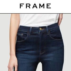 Frame Le High Skinny Crop